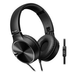 Наушники PIONEER SE-MJ722T-K, накладные, черный, проводные