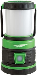 Походный (кемпинговый) фонарь ЯРКИЙ ЛУЧ CL-350A, зеленый / черный [4606400105312]