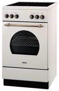 Электрическая плита ZANUSSI ZCV56HML, стеклокерамика, белый