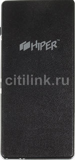 Внешний аккумулятор HIPER PowerBank XP13000, 13000мAч, черный [xp13000 black]