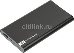 Внешний аккумулятор GP Portable PowerBank FP05M, 5000мAч, черный [gpfp05mbe-2crb1]