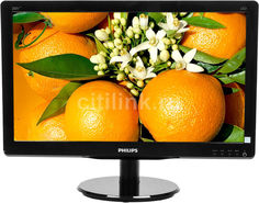 Монитор ЖК PHILIPS 200V4LAB2 (00/01) 19.5&quot;, черный