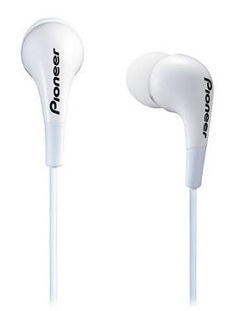 Наушники PIONEER SE-CL502-W, вкладыши, белый, проводные
