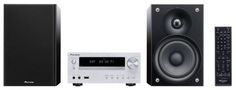 Музыкальный центр PIONEER X-HM51-S, серебристый