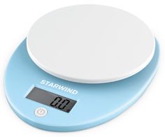 Весы кухонные STARWIND SSK2256, голубой