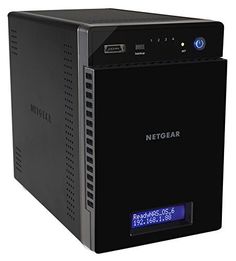 Сетевое хранилище NETGEAR RN21400-100NES, без дисков