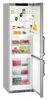 Холодильник LIEBHERR CBNef 4815, двухкамерный, серебристый