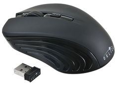 Мышь OKLICK 545MW оптическая беспроводная USB, черный и черный [tm-5500 black]