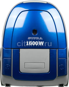 Пылесос SUPRA VCS-1603, 1600Вт, синий