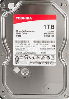 Жесткий диск TOSHIBA P300 HDWD110EZSTA, 1Тб, HDD, SATA III, 3.5&quot;
