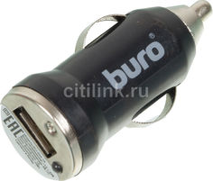 Автомобильное зарядное устройство BURO XCJ-044-1A, USB, 1A, черный
