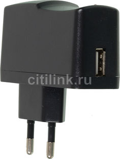 Сетевое зарядное устройство BURO XCJ-024-2.1A, USB, 2.1A, черный
