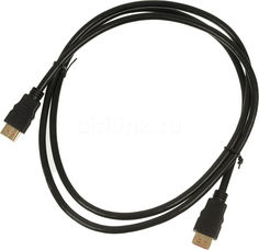 Кабель аудио-видео BURO HDMI (m) - HDMI (m) , ver 1.4, 1.5м, GOLD черный [bhp]