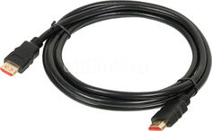 Кабель аудио-видео BURO HDMI (m) - HDMI (m) , ver 1.4, 2м, GOLD черный [bhp]