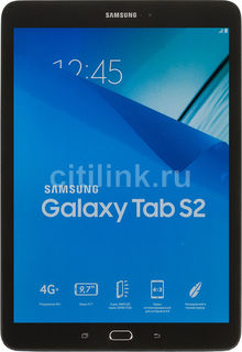 Планшет SAMSUNG Galaxy Tab S2 SM-T819, 3Гб, 32GB, 3G, 4G, Android 6.0 черный [sm-t819nzkeser]