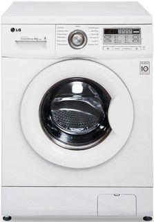 Стиральная машина LG F10B8SD0, фронтальная загрузка, белый