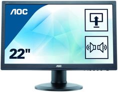 Монитор ЖК AOC Professional E2275PWQU 21.5&quot;, черный