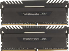Модуль памяти CORSAIR Vengeance LED CMU16GX4M2A2666C16 DDR4 - 2x 8Гб 2666, DIMM, Ret