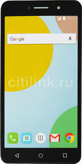 Смартфон ALCATEL Pixi 4(6) 9001D, серебристый