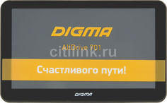 GPS навигатор DIGMA ALLDRIVE 701, 7&quot;, авто, 4Гб, Navitel, черный