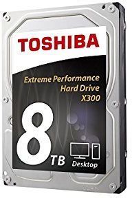Жесткий диск TOSHIBA X300 HDWF180EZSTA, 8Тб, HDD, SATA III, 3.5&quot;