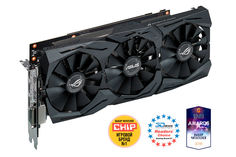 Видеокарта ASUS nVidia GeForce GTX 1060 , STRIX-GTX1060-6G-GAMING, 6Гб, GDDR5, OC, Ret
