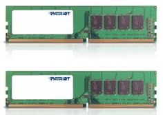 Модуль памяти PATRIOT Signature DDR4 - 2x 8Гб 2133, DIMM, Ret Патриот
