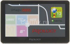GPS навигатор PROLOGY iMAP-5800, 5&quot;, авто, 4Гб, Navitel, черный