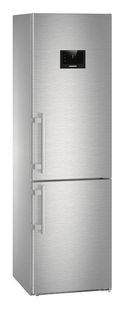 Холодильник LIEBHERR CBNPes 4858, двухкамерный, нержавеющая сталь