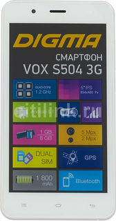 Смартфон DIGMA S504 3G Vox, белый