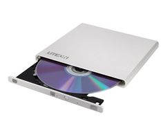 Оптический привод DVD-RW LITE-ON eBAU108, внешний, USB, белый, Ret