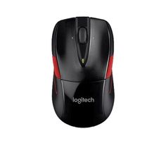 Мышь LOGITECH M525 оптическая беспроводная USB, черный [910-004932]