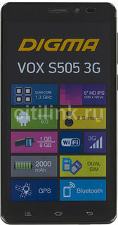 Смартфон DIGMA S505 3G Vox, черный