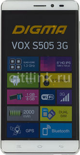 Смартфон DIGMA S505 3G Vox, белый