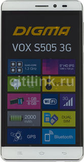 Смартфон DIGMA S505 3G Vox, белый