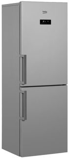 Холодильник BEKO RCNK296E21S, двухкамерный, серебристый