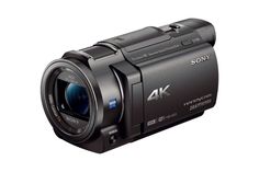 Видеокамера SONY FDR-AX33, черный, Flash [fdrax33b.cel]