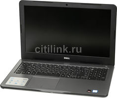 Ноутбук DELL Inspiron 5567, 15.6&quot;, Intel Core i5 7200U 2.5ГГц, 8Гб, 1000Гб, AMD Radeon R7 M445 - 4096 Мб, DVD-RW, Linux, 5567-3102, черный