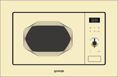 Микроволновая Печь Gorenje BM201INI 20л. 800Вт слоновая кость (встраиваемая)