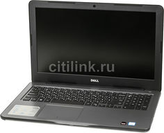 Ноутбук DELL Inspiron 5567, 15.6&quot;, Intel Core i5 7200U 2.5ГГц, 8Гб, 1000Гб, AMD Radeon R7 M445 - 4096 Мб, DVD-RW, Windows 10, 5567-3256, черный