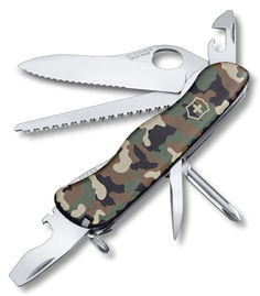 Складной нож VICTORINOX Trailmaster, 12 функций, 111мм, камуфляж [0.8463.mw94]