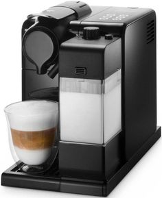 Капсульная кофеварка DELONGHI Nespresso EN550B, 1400Вт, цвет: черный [132193182] Delonghi