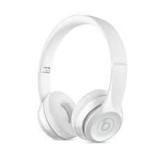 Гарнитура BEATS Solo3, накладные, белый глянец, беспроводные bluetooth
