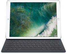 Клавиатура APPLE Smart Keyboard, iPad Pro 12.9 черный [mnkt2rs/a]