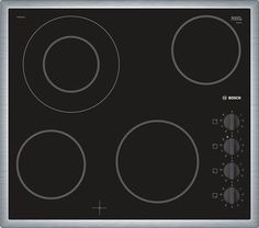 Варочная панель BOSCH PKF645CA1E, Hi-Light, независимая, черный