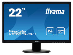Монитор ЖК IIYAMA X2283HSU-B1DP 21.5&quot;, черный