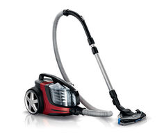 Пылесос PHILIPS PowerPro Ultimate FC9911/01, 2200Вт, красный