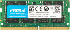 Модуль памяти CRUCIAL CT16G4SFD824A DDR4 - 16Гб 2400, SO-DIMM, Ret