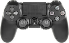 Беспроводной контроллер SONY Dualshock 4 V2 (CUH-ZCT2E), для PlayStation 4, черный [ps719870357]