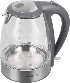 Чайник электрический POLARIS PWK 1719CGL, 2200Вт, серебристый